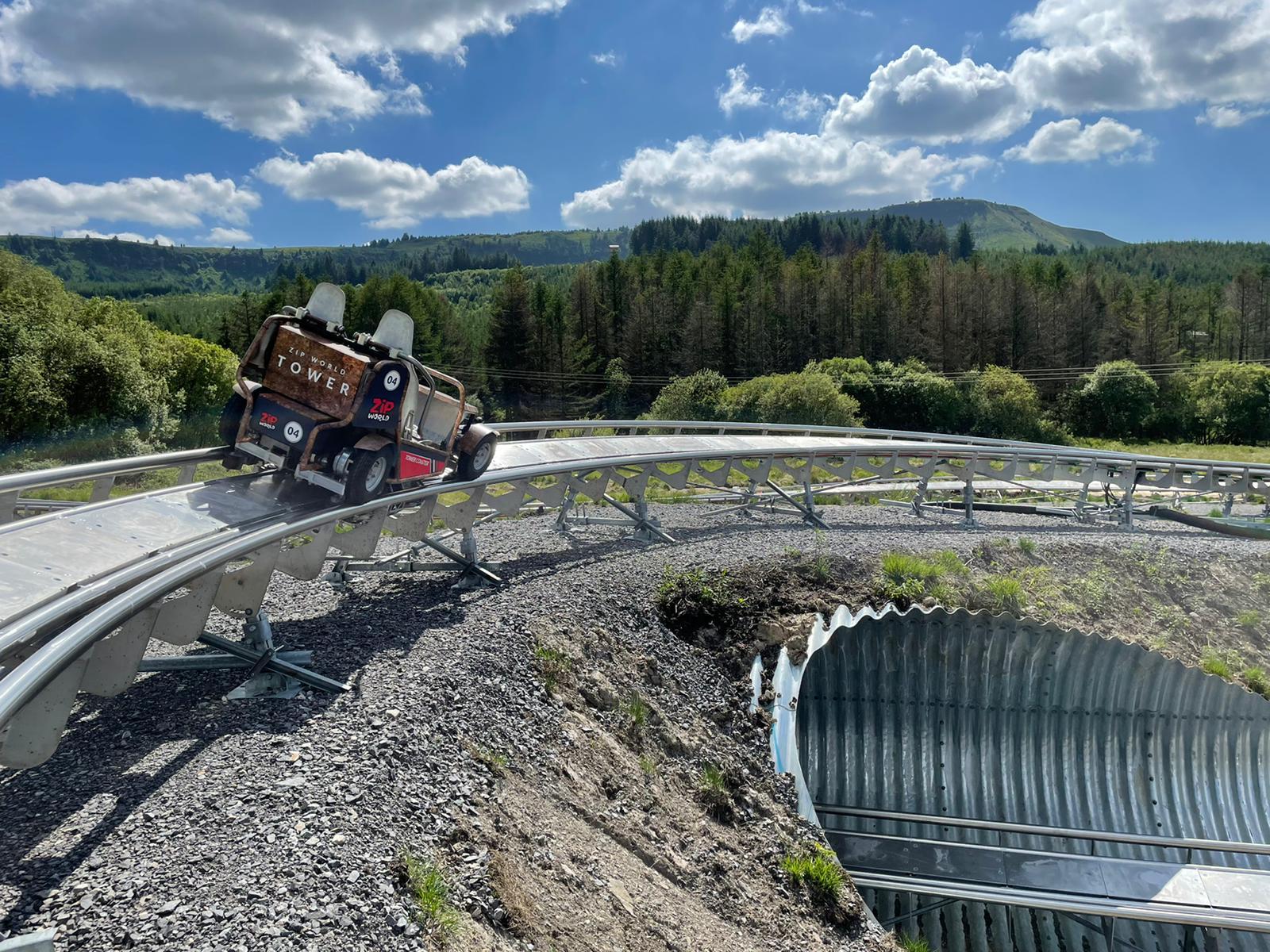 Another major moment for South Wales tourism as a European-first rollercoaster launches at Zip World Tower this summer
